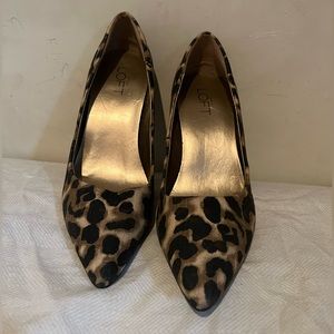 The Loft brand Cheetah/ Leopard print heels. Size 6.